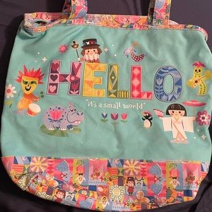 Brand New Disney It’s A Small World Tote